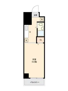 COMODO宮崎台【0102号室】の間取り