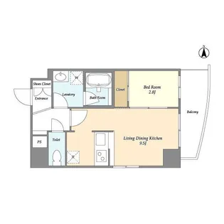 CHARMANT CLASSIC【10階】の間取り