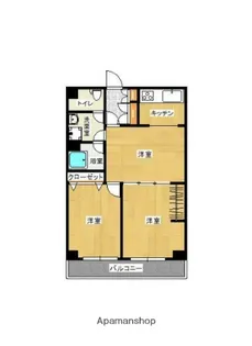 洋光台ハイツ【5階】の間取り