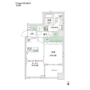スタイリオ蒲田Ⅱ【2階】の間取り