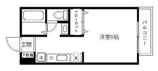 ファンズ・ヒル【2階】の間取り