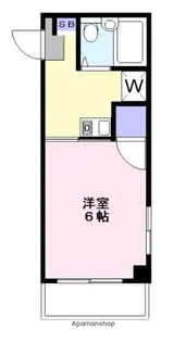 コートサイドビュー【3階】の間取り