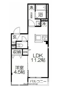 コーナーソレイユ2【2階】の間取り