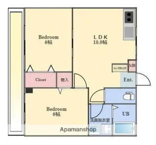 グレイスハイム【2階】の間取り