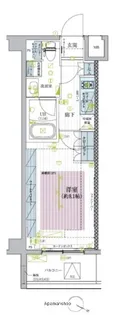 ブライズ蒲田EAST【2階】の間取り