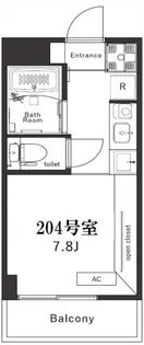 BELLEVIAGE YOKOHAMA【2階】の間取り