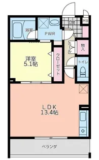 グリーンハイムV【203号室】の間取り