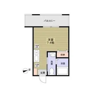 Α(アルファ) PARKS EAST【2階】の間取り