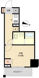 レノス新子安【6階】の間取り