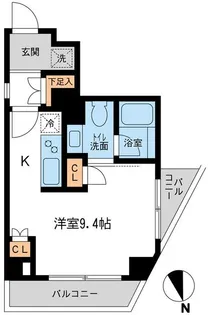レジデンス雪谷大塚【5階】の間取り