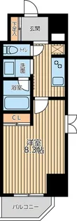 CITYLUXYOKOHAMA【4階】の間取り