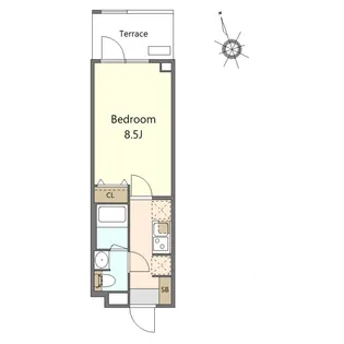 SーRESIDENCE玉川学園前【4階】の間取り