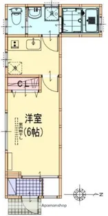 サンライズ大森東【1階】の間取り