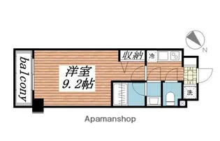 プレスタイル横濱SOUTH【704号室】の間取り