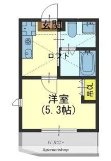 第九協栄ハイム【1階】の間取り