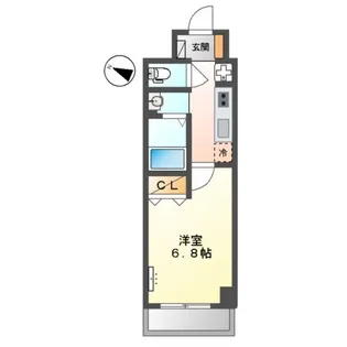 アナベル横濱大通り公園【7階】の間取り