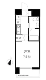 アース湘南台【3階】の間取り