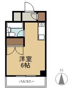 セントラル本厚木【2階】の間取り