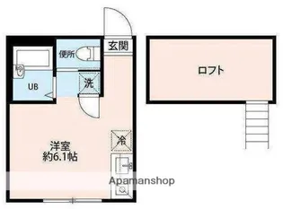 グラッチェ二俣川【1階】の間取り