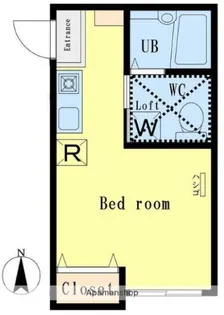 GH中山Ⅱアパートメント【1階】の間取り