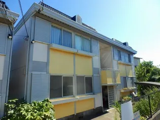 井口ハイツA棟【1階】の外観