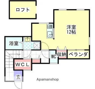 REMONECOLINA【2階】の間取り