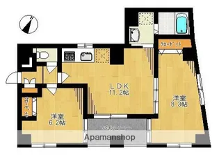 MILKY WAY鵠沼【5階】の間取り