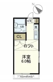 ピュア戸塚【2階】の間取り