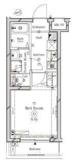 ラフィスタ宮崎台【1階】の間取り