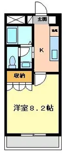 グレイシャス湘南【2階】の間取り
