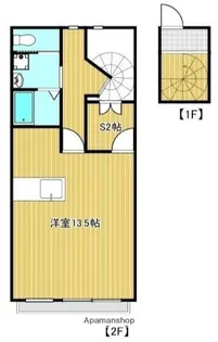 プリムヴェール【2階】の間取り