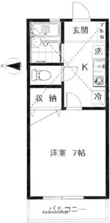 スカイコート【2階】の間取り