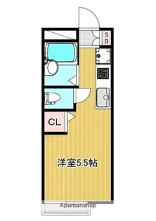 ヴィラ鈴金【2階】の間取り