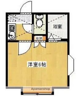 ユートピア厚木【1階】の間取り