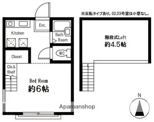 ハーミットクラブハウス四季美台B棟【1階】の間取り