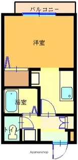 神奈川県大和市下和田【アパート】の間取り