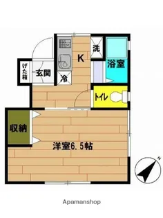 UB六浦【3階】の間取り