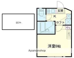 クレスト新杉田【1階】の間取り