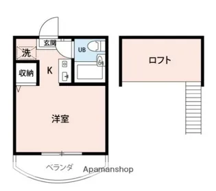 トラカーサ日吉【2階】の間取り