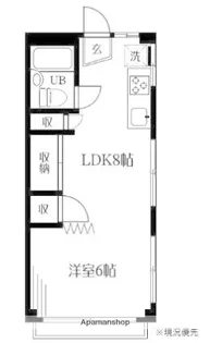ネイヴィーフィールド瀬谷【3階】の間取り