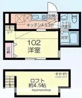 ブラウニー【1階】の間取り