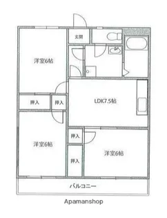 エトワール湘南【2階】の間取り
