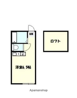 ユナイト戸塚トゥインクル【2階】の間取り