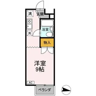 シーサイド金沢【1階】の間取り