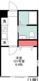 グランシーズ三ツ境ルノン【1階】の間取り