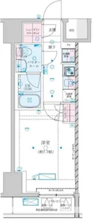 GENOVIA川崎Ⅶ【2階】の間取り