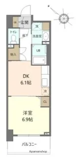 ステイブル協和【2階】の間取り