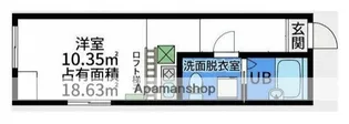 ブラウニー戸塚【2階】の間取り