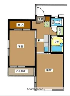ラインハイム【2階】の間取り