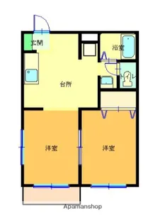 VILLA 10【1階】の間取り